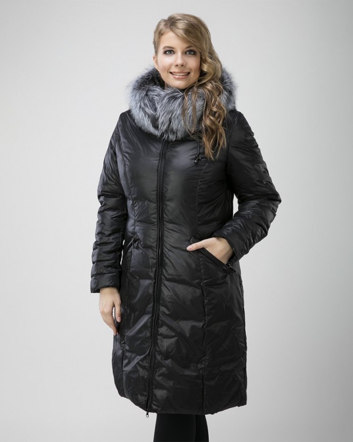 Пуховик женский "Winter Glam"
