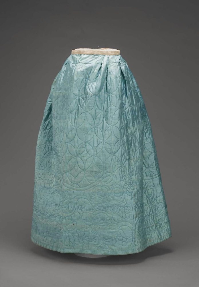 Стеганые юбки 1840