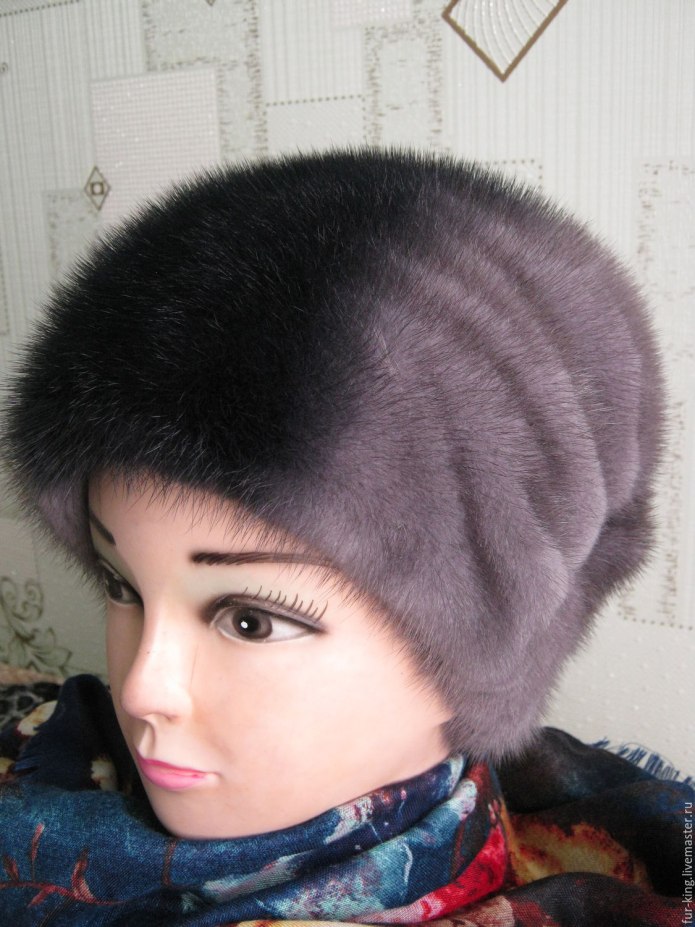 Норковая шапка