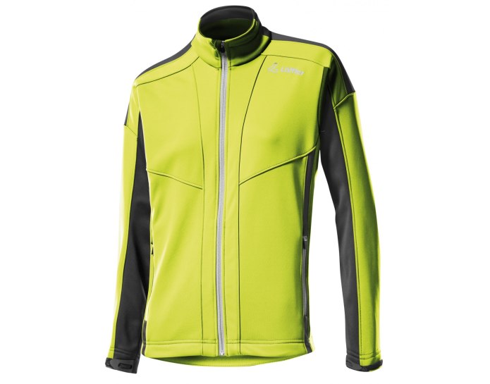 Куртка Fischer Softshell warm разминочная мужская черный