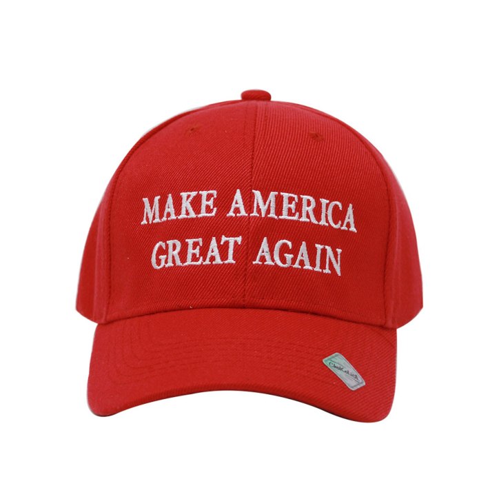 Бейсболка make America great again