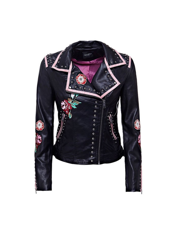 Косуха Bershka Faux Leather Biker Jacket feminin