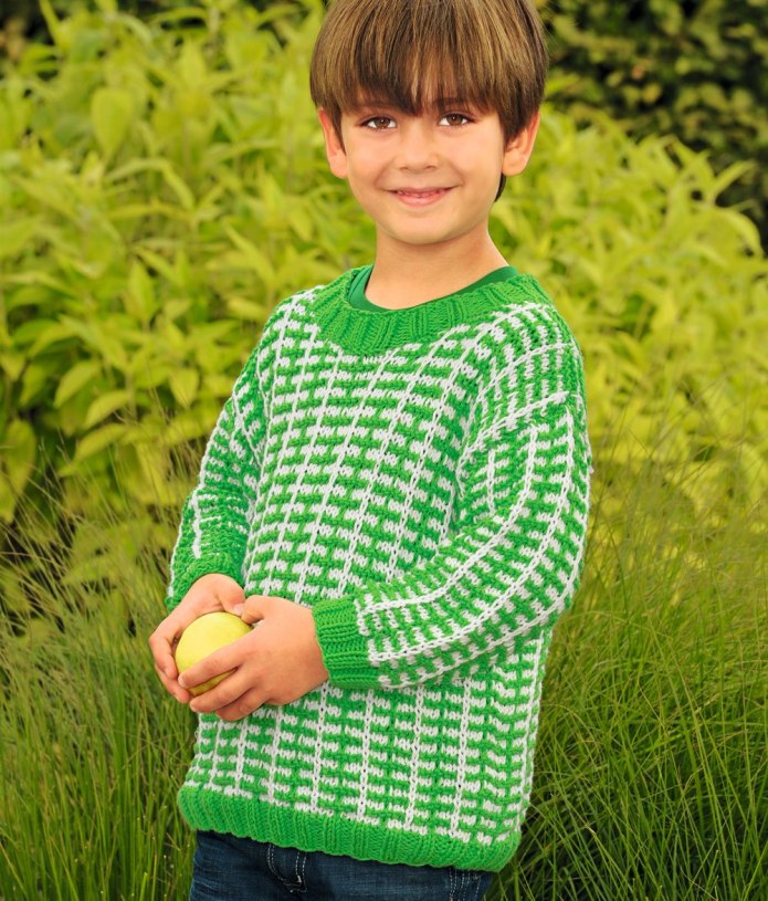 Свитер для мальчика спицами