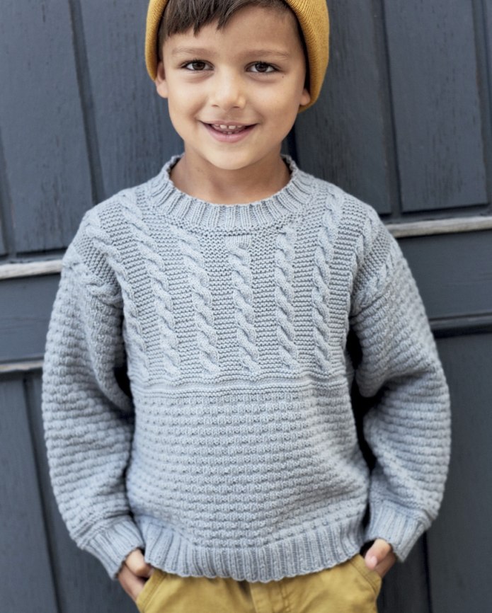 Свитер для мальчика 3 лет спицами