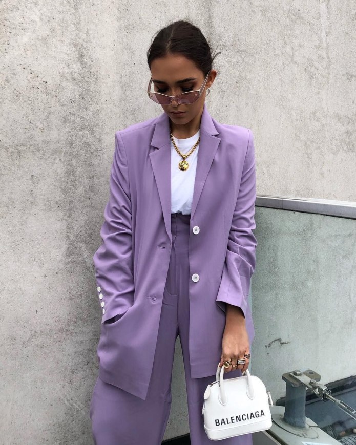 ASOS Design двубортный трикотажный пиджак