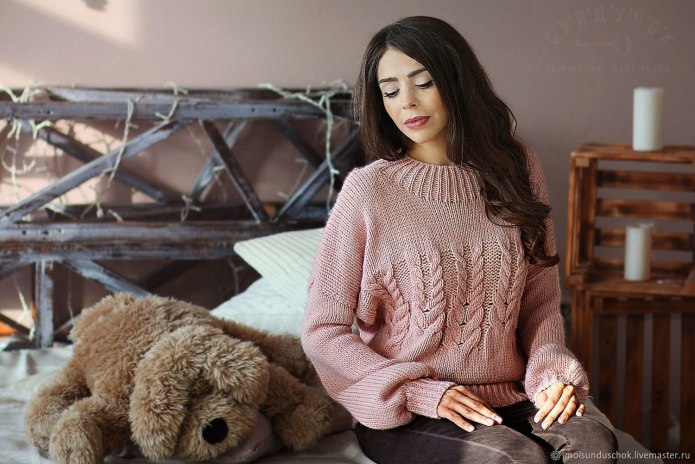 Вязаные кофты женские