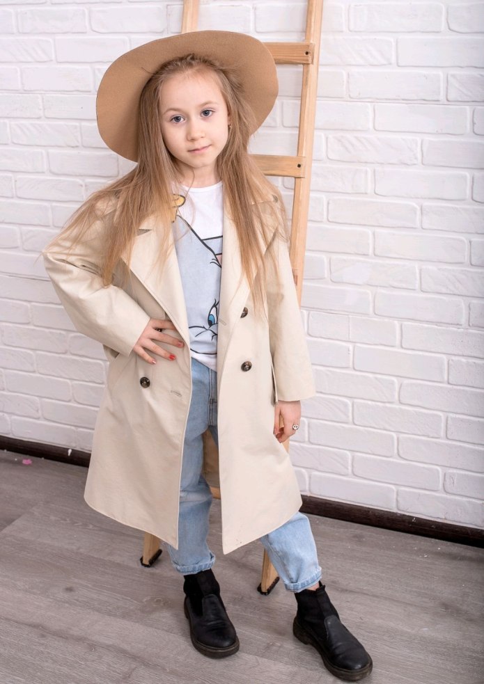 Тренч Mango Kids