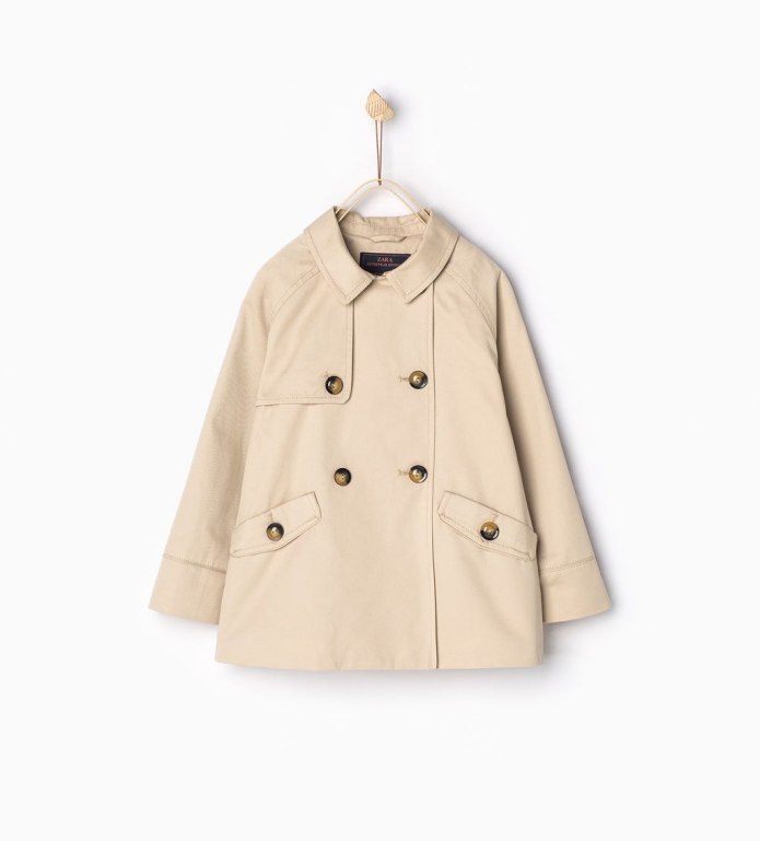 Zara Kids тренч 13-14 164