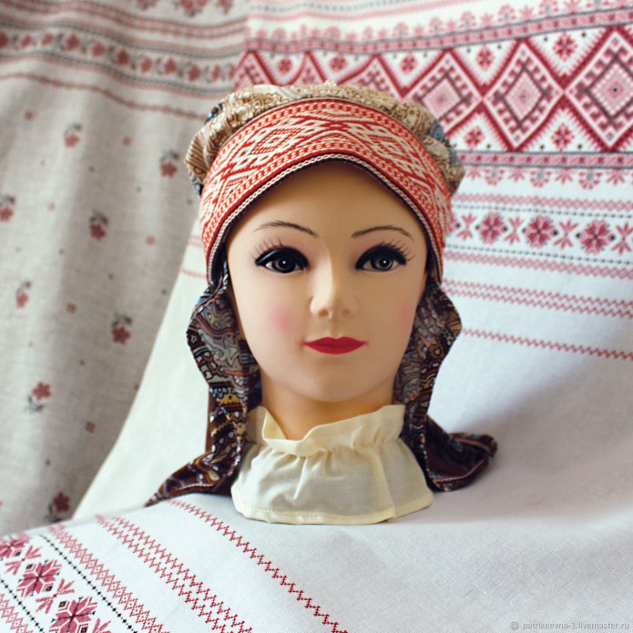 Кокошник сорока повойник