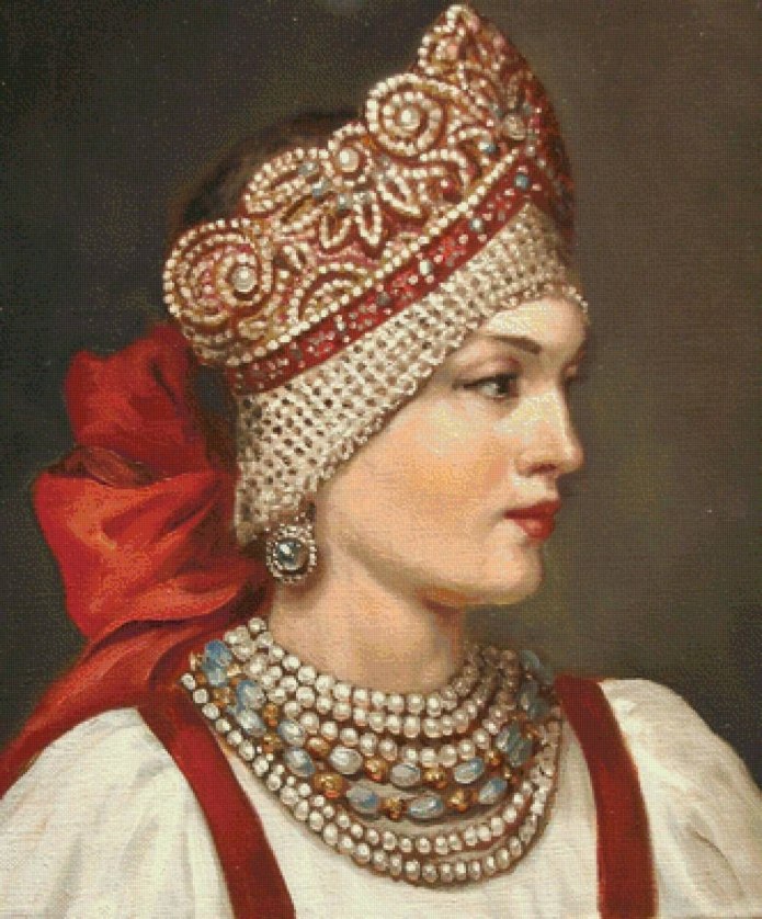 Повойник в древней Руси