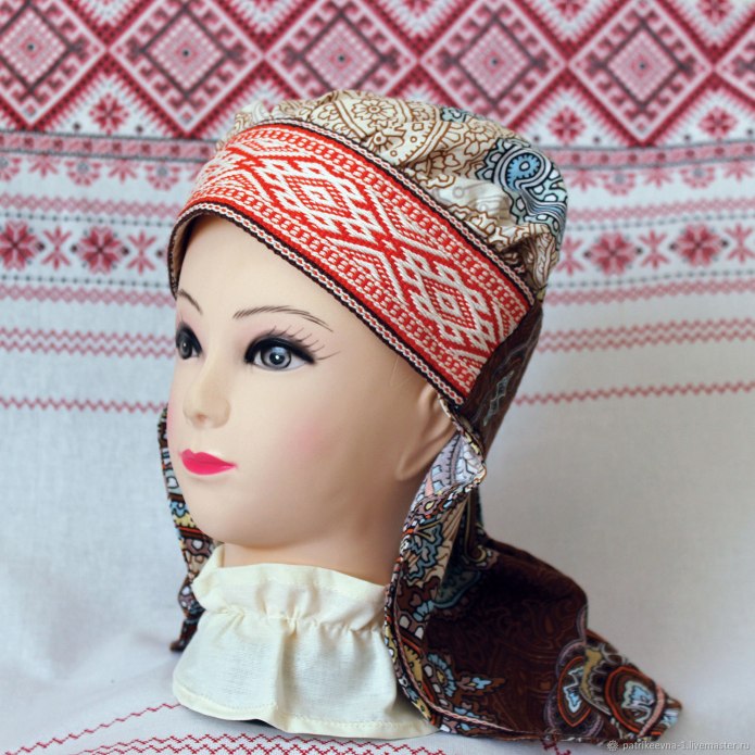 Кокошник сорока повойник