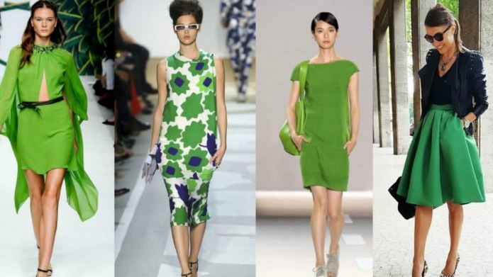 Elie Saab Green Dress