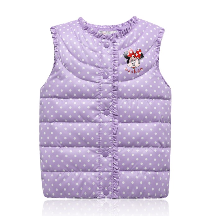 Жилет сиреневый артикул 861016purple