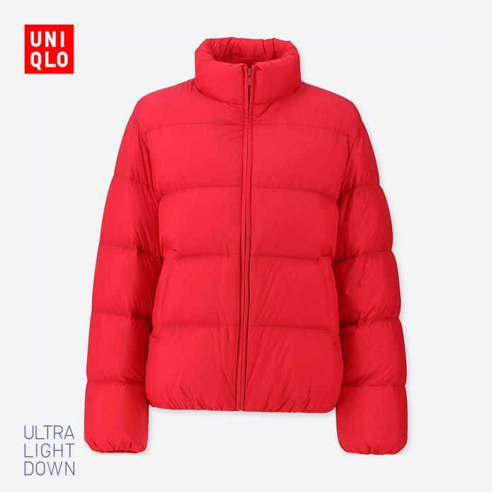 Ultra Light down Uniqlo ;женская пуховая куртка