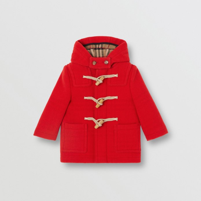 Хлопковый дафлкот Burberry