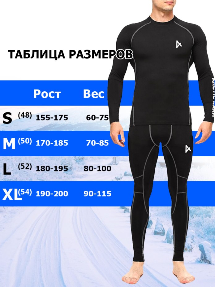 Норвежское термобелье Nord City