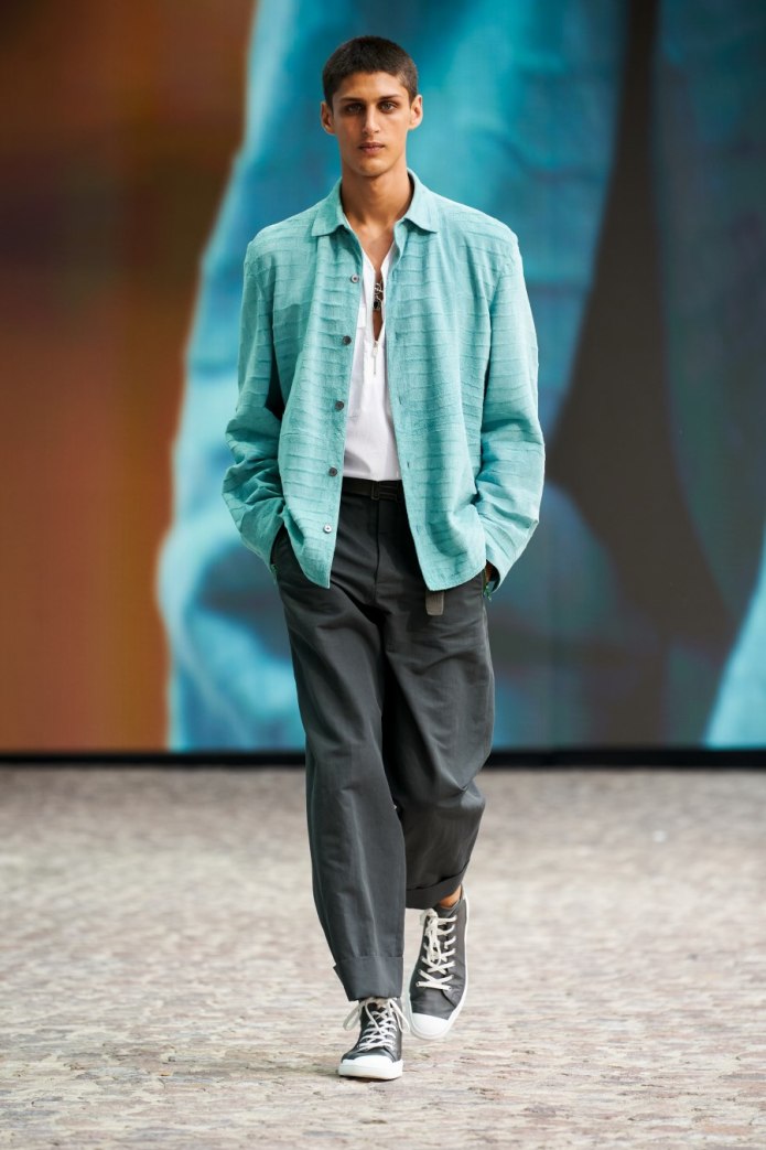 Hermès, мужская коллекция Весна-лето 2022