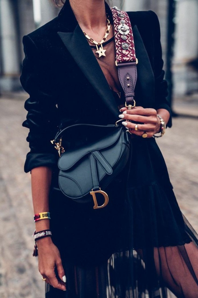Сумка Dior Saddle look