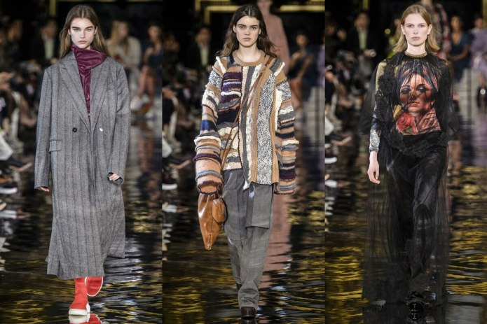 Burberry подиум 2021