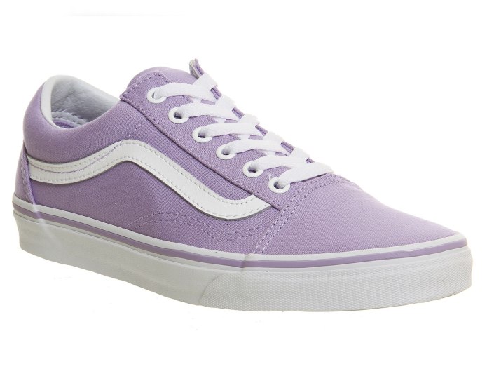 Замшевые кеды лавандового цвета vans old Skool