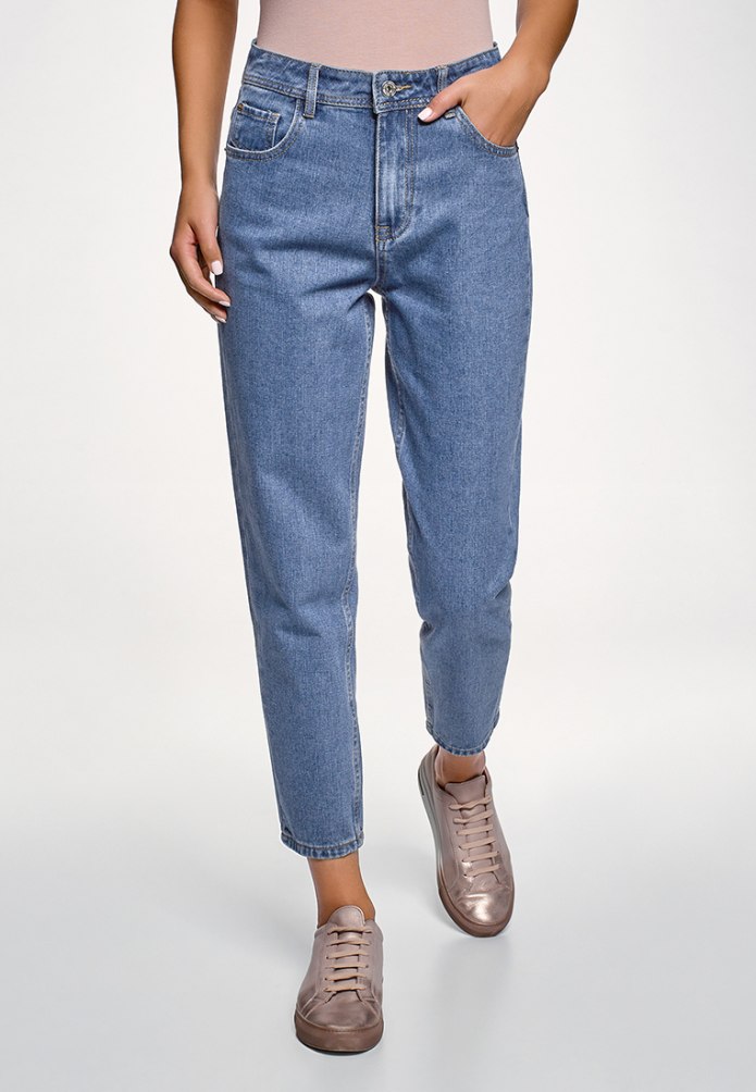 Джинсы High Rise mom Fit