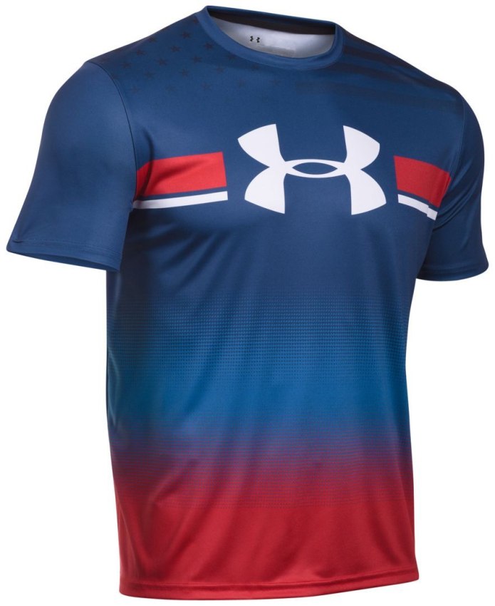 Футболка under Armour USA белая