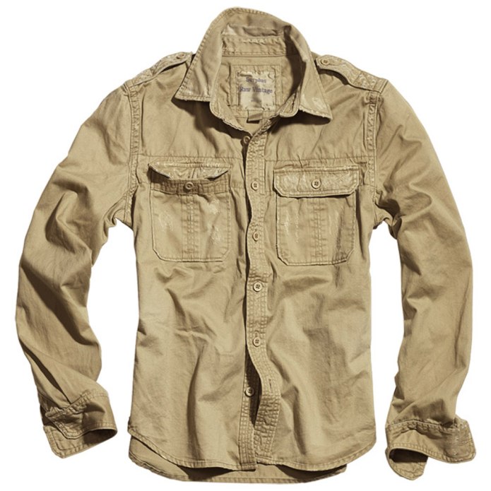 Рубашка Surplus Raw Vintage Khaki