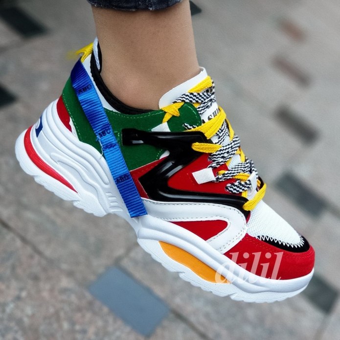Nike Air Monarch разноцветные