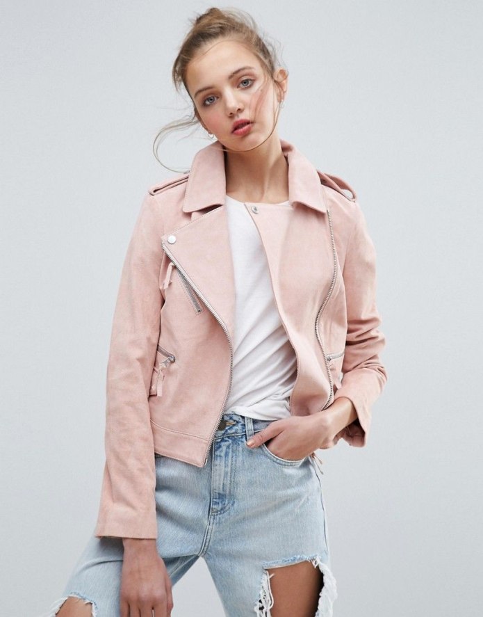 Acne Studios косуха белая женская