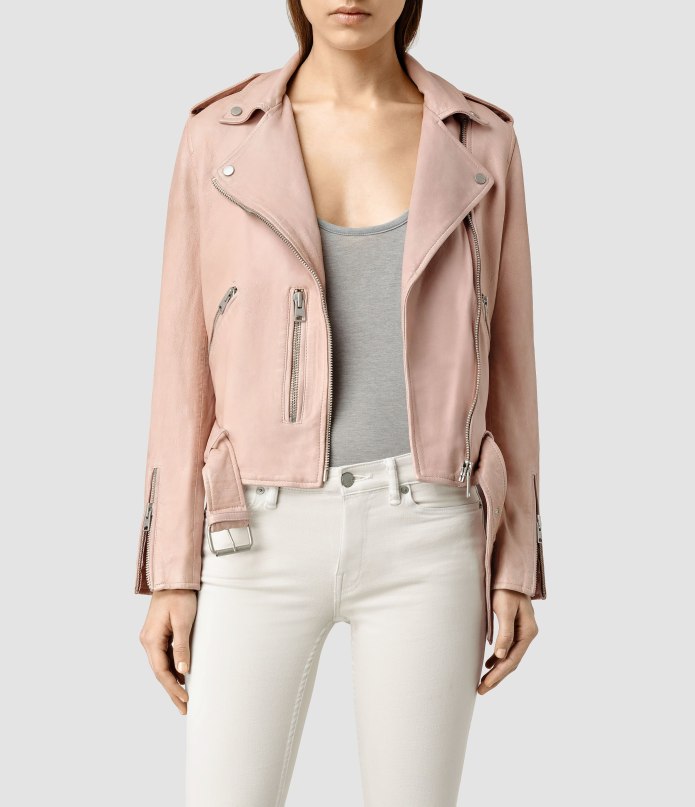 Кожаные куртки женские Blouson