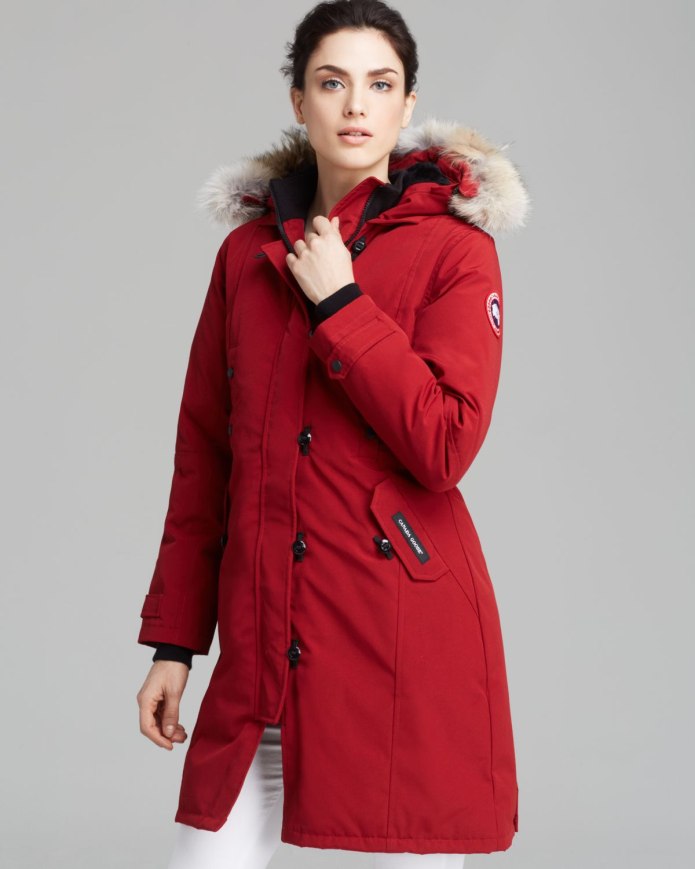 Canada Goose пуховик Kensington