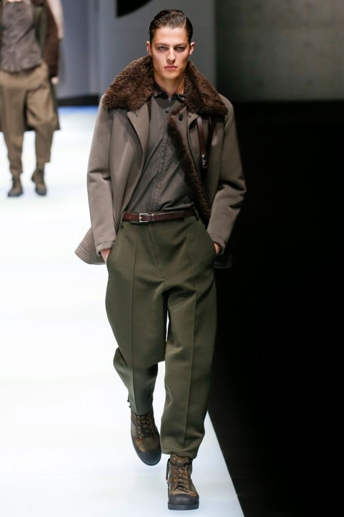 Burberry Prorsum пальто милитари