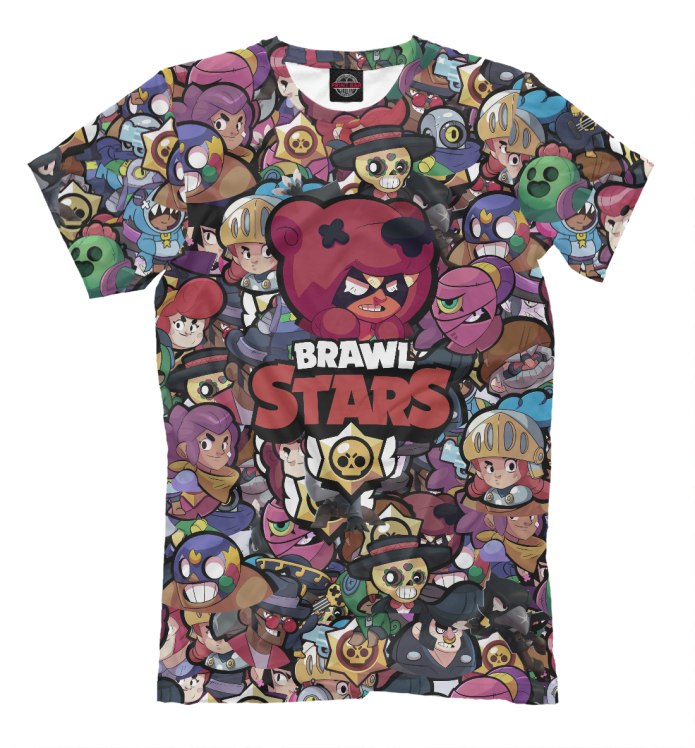 Футболка Brawl Stars Leon