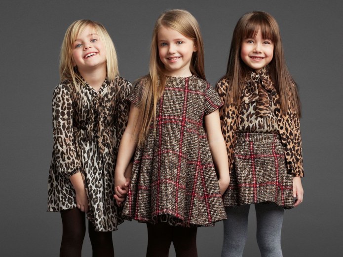 Коллекция Dolce Gabbana Kids осень зима