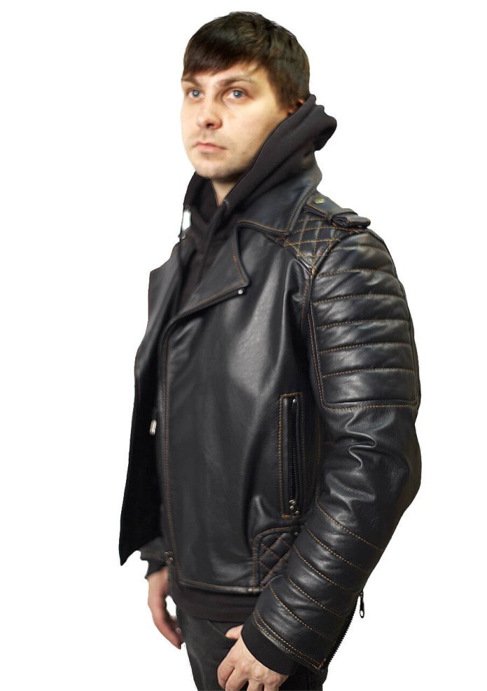 Zara men Leather Jacket 2021
