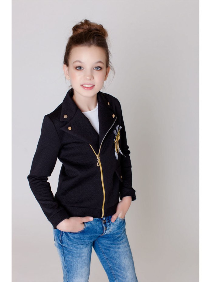 Mango Kids куртка кожаная - Benji