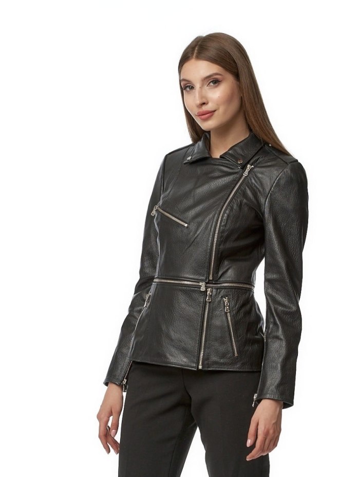Faux Leather Biker Jacket Zara