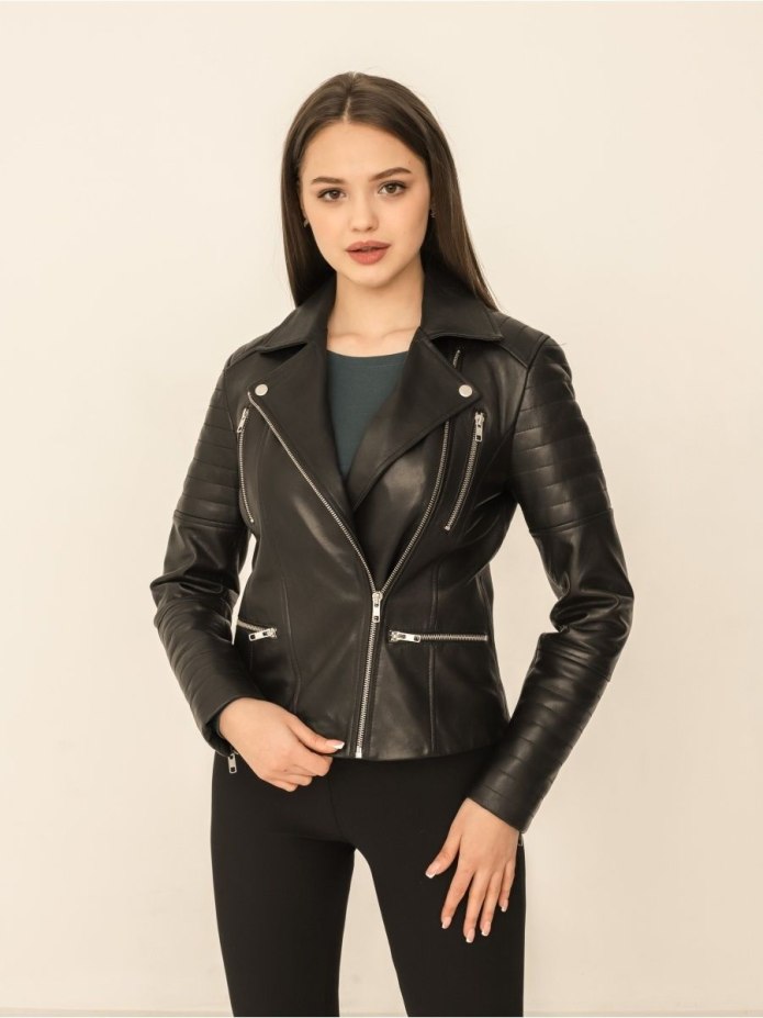 Balfern Leather Biker Jacket all Saints