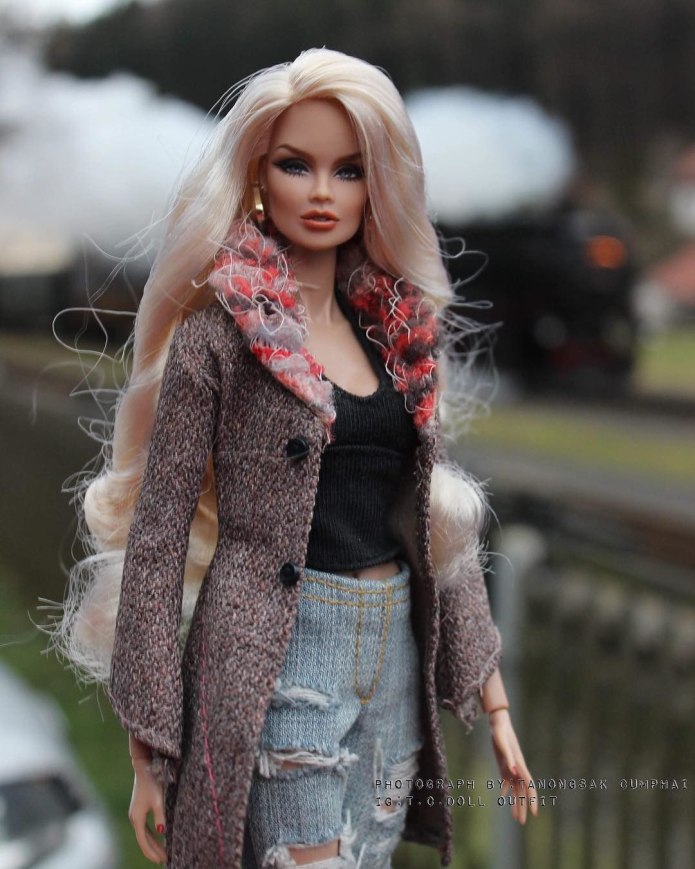 Одежда Barbie модный аутфит