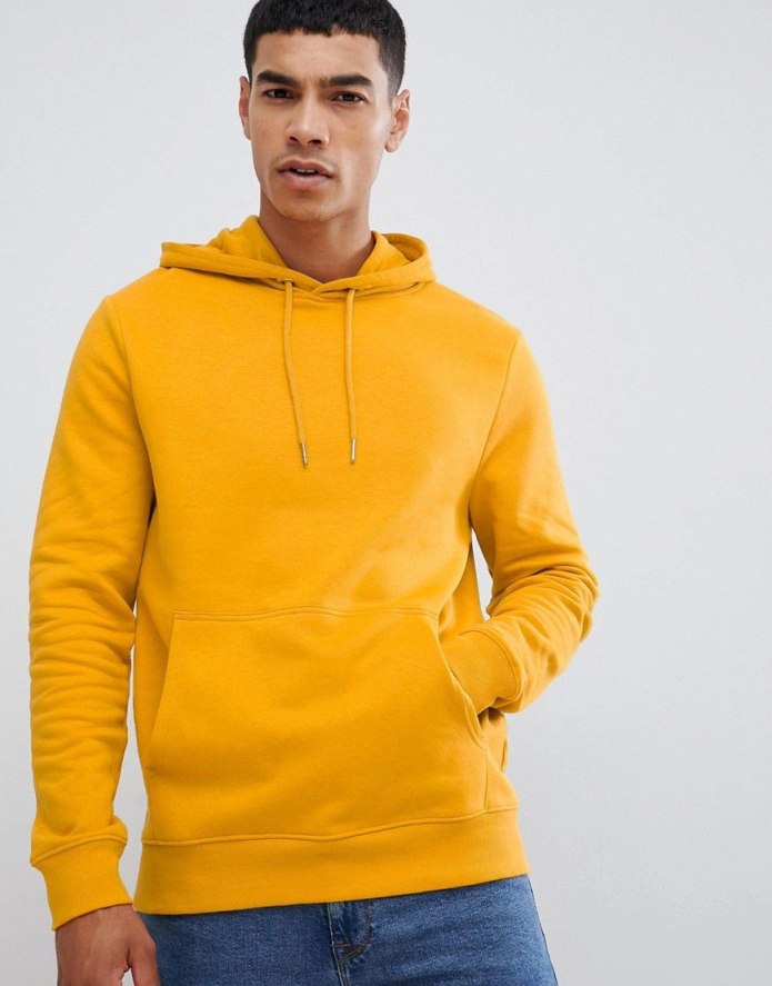 Худи Stussy горчичного цвета