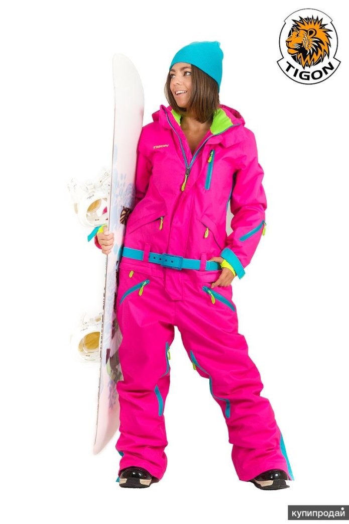Комбинезон сноубордический женский cool Zone