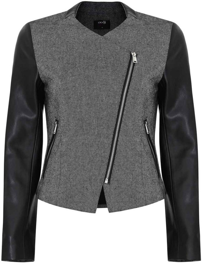 Мужская драповая косуха h&m