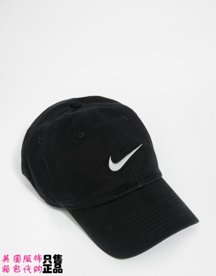 Кепка Nike Black Swoosh