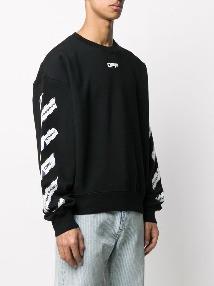 Off White кофта distorted