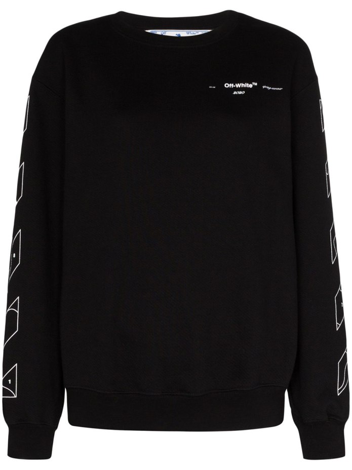 Off White кофта distorted