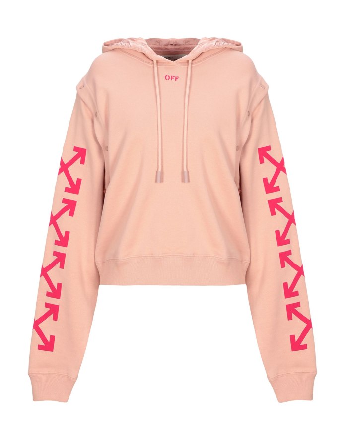 Худи off White белая