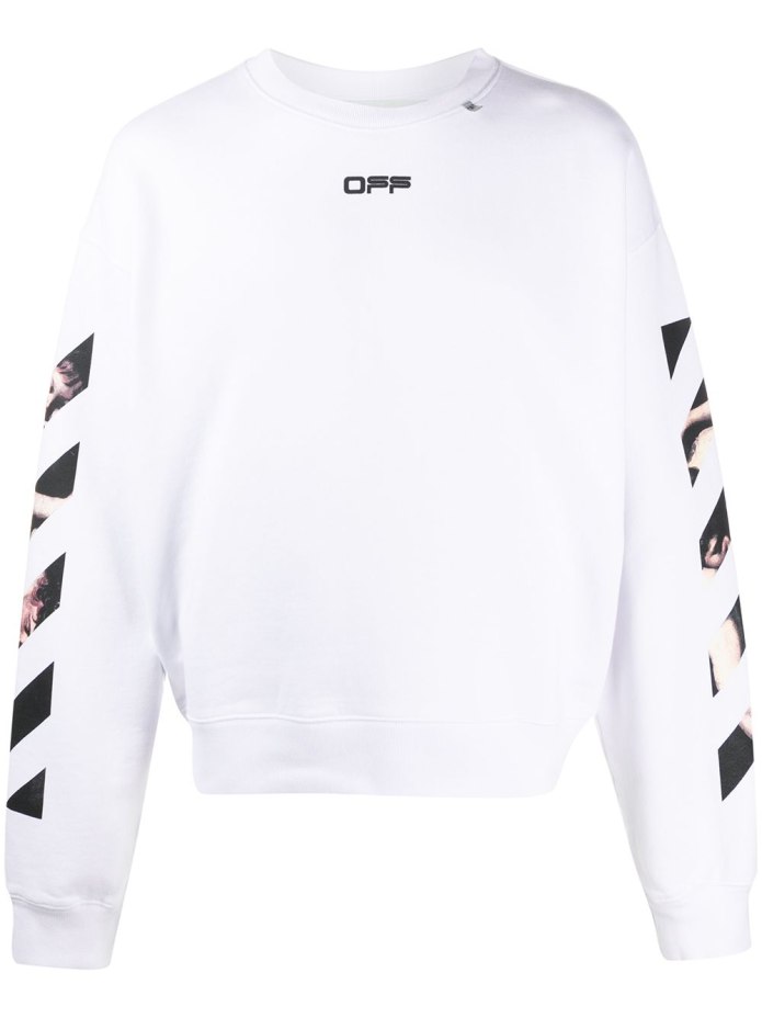 Off White Caravaggio White Hoodie