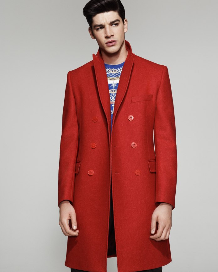 Uniqlo дафлкот мужской