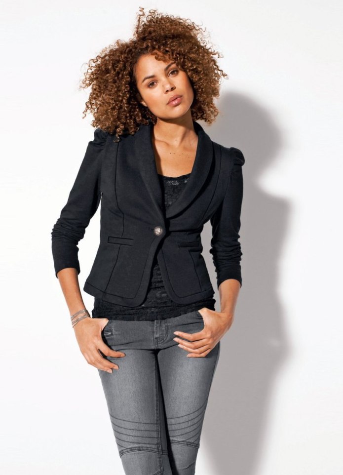 Твидовый жакет Esprit