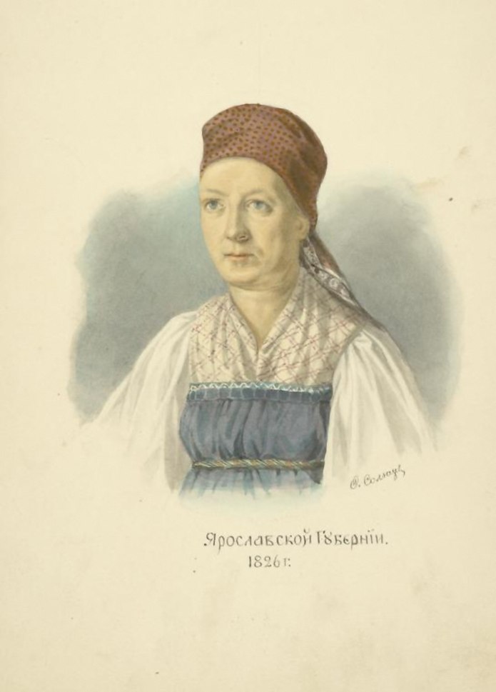 Андрей Алексеевич Шишкин картины кокошник